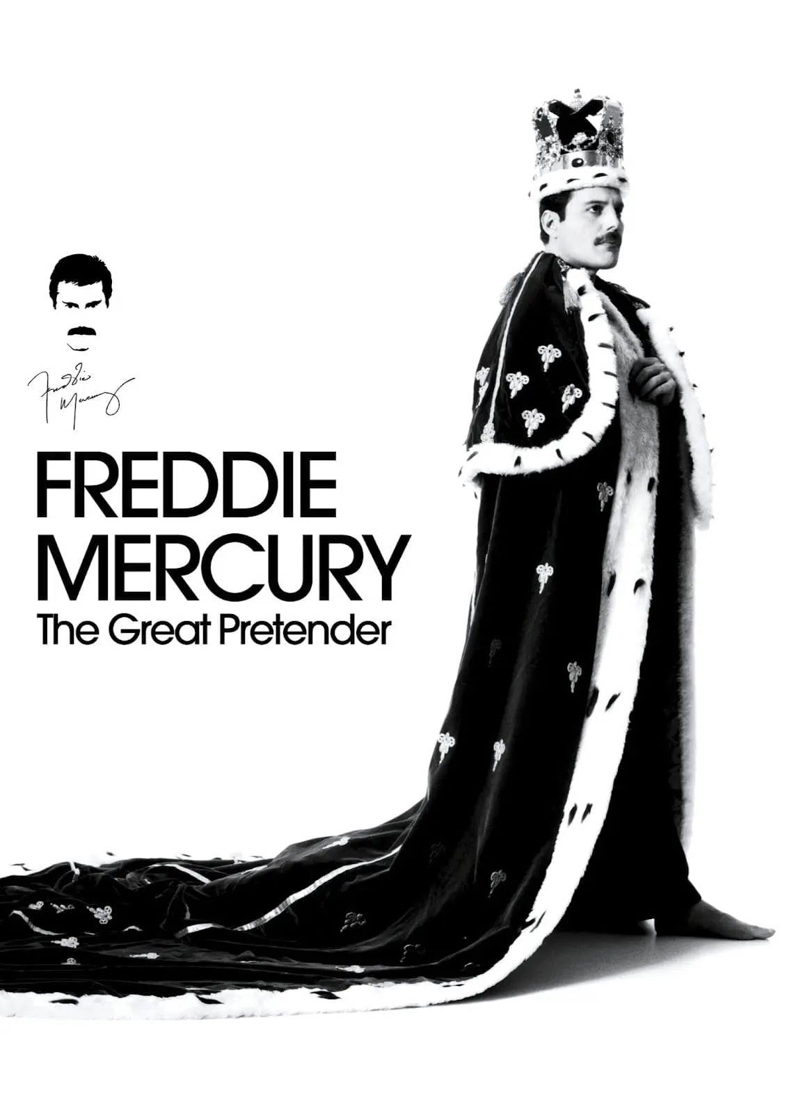 Freddie Mercury Great Pretender DVD sleeve (hr)