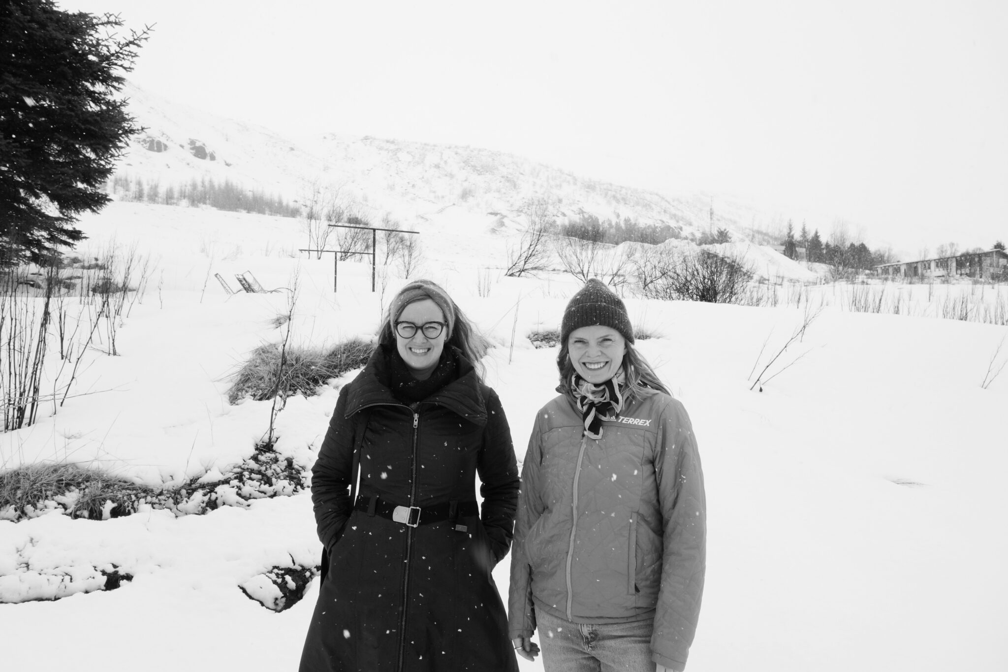 Veronika Geiger and Hallgerður Hallgrímsdóttir