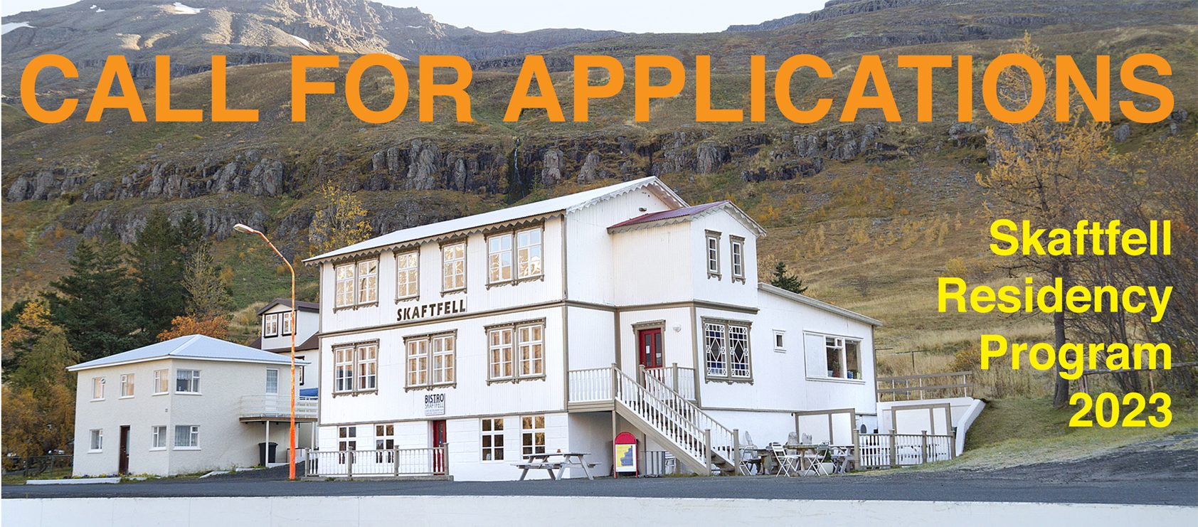 Call for Applications – Skaftfell Residency Program 2023